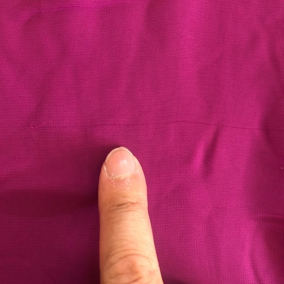 Avenue Studio Women’s Hanna Magenta V-Neckline Layered Top Plus Size 26/28 - Picture 14 of 15